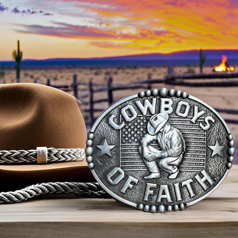 Seternaly Western Cowboy/Cowgirl Belt Buckles Punk Rodeo Horseman Belt Buckle for Men Women Boy Girl Youth - Image 5